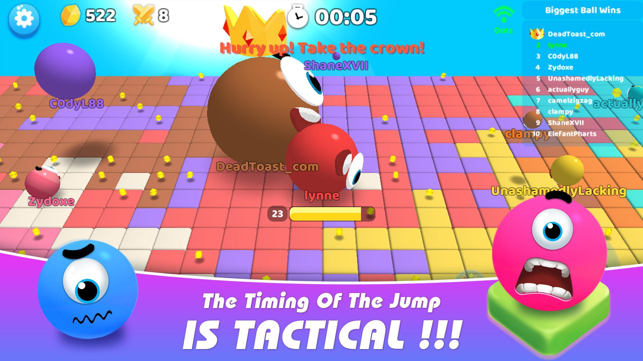 JumpBall.io Game Screenshot