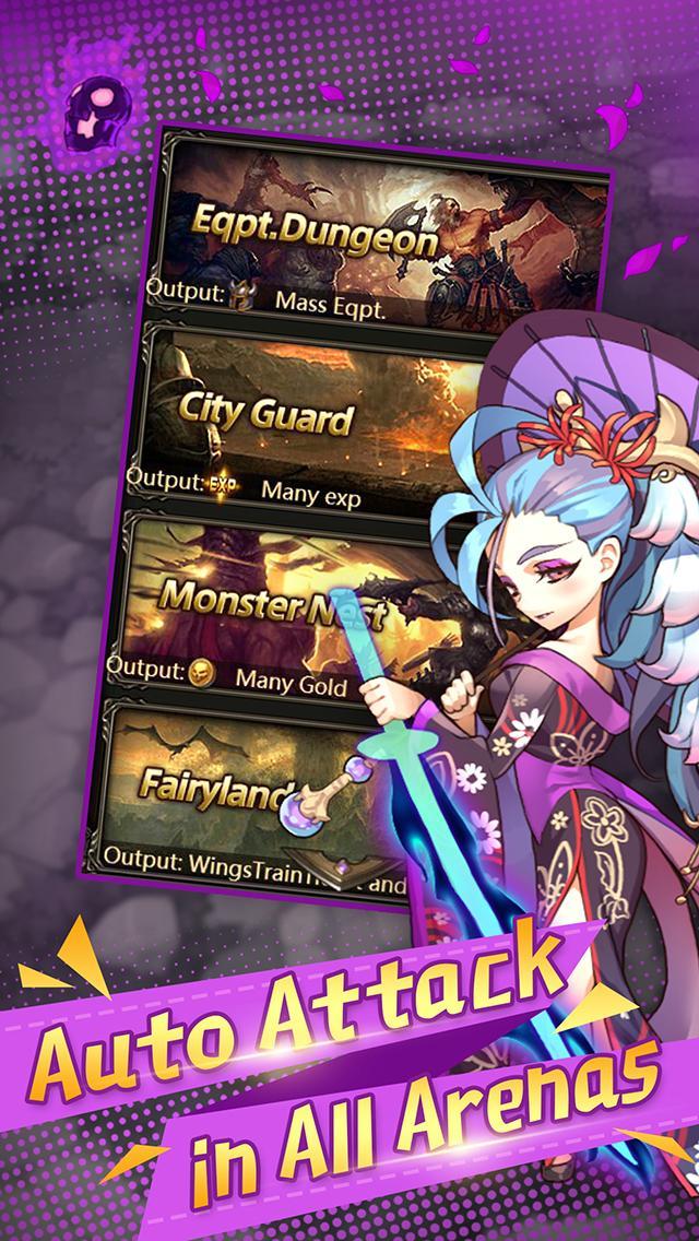 Скриншот игры Shadow Legend - Endless Challe