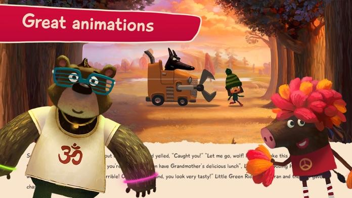Green Riding Hood: Read Aloud Game Screenshot