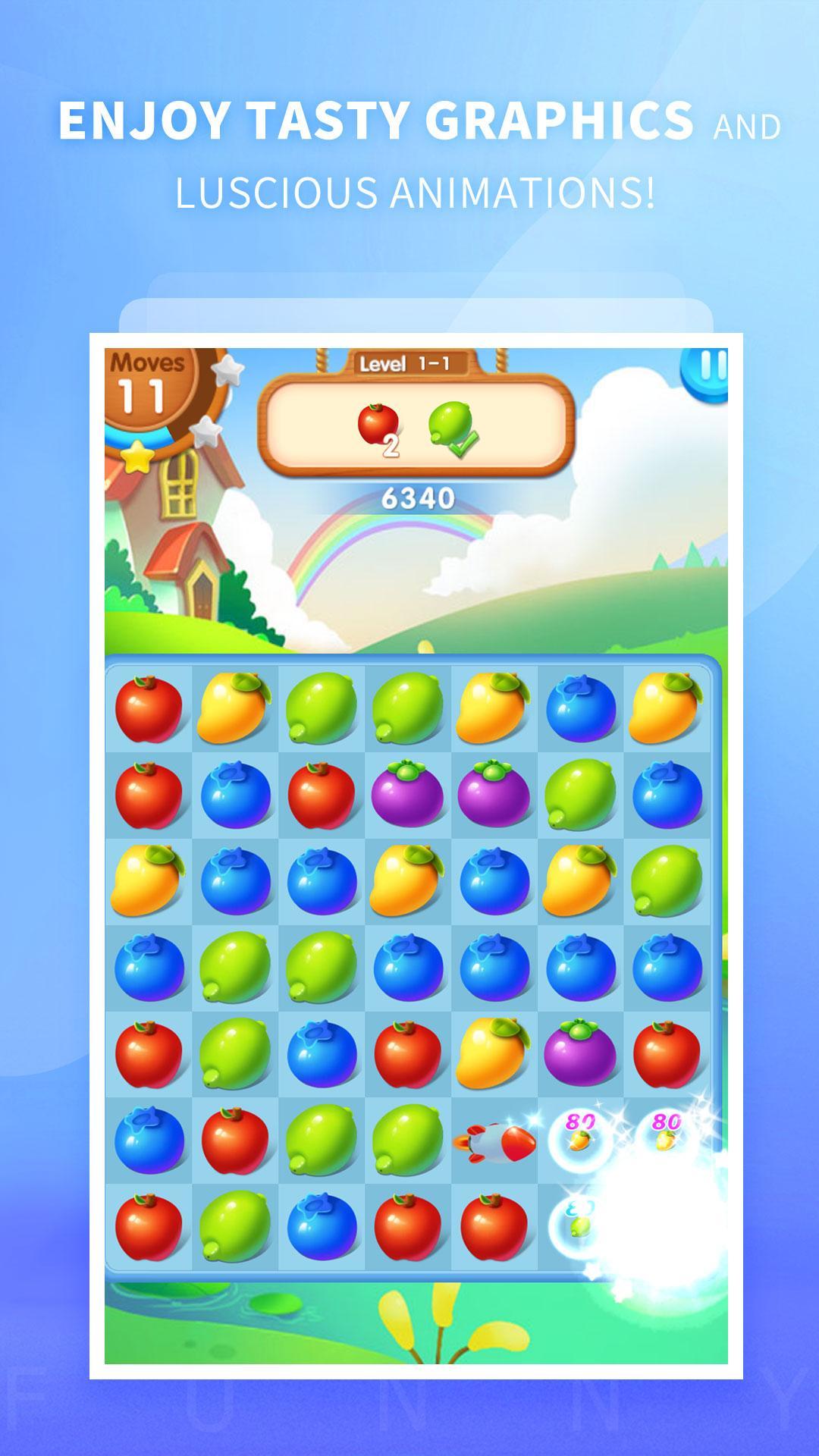 Collect Fruit Game Screenshot