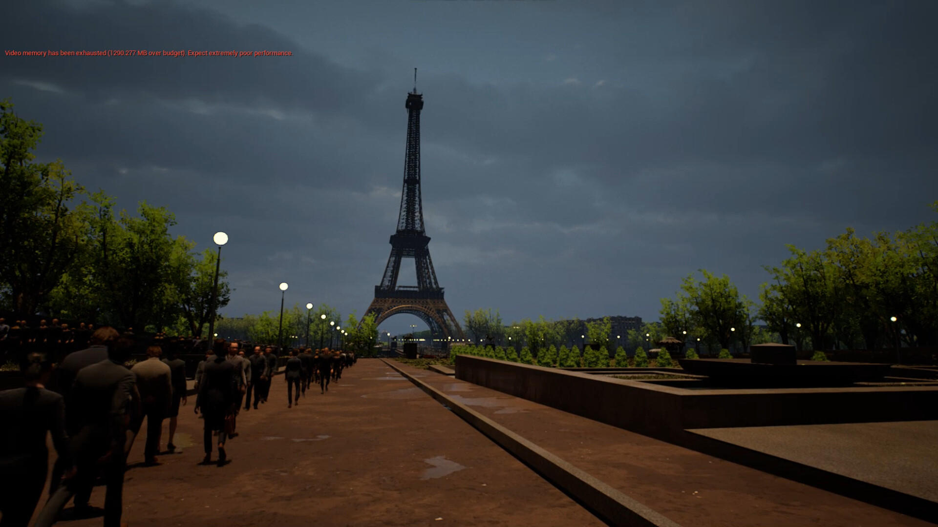 Screenshot of Paris Simulator