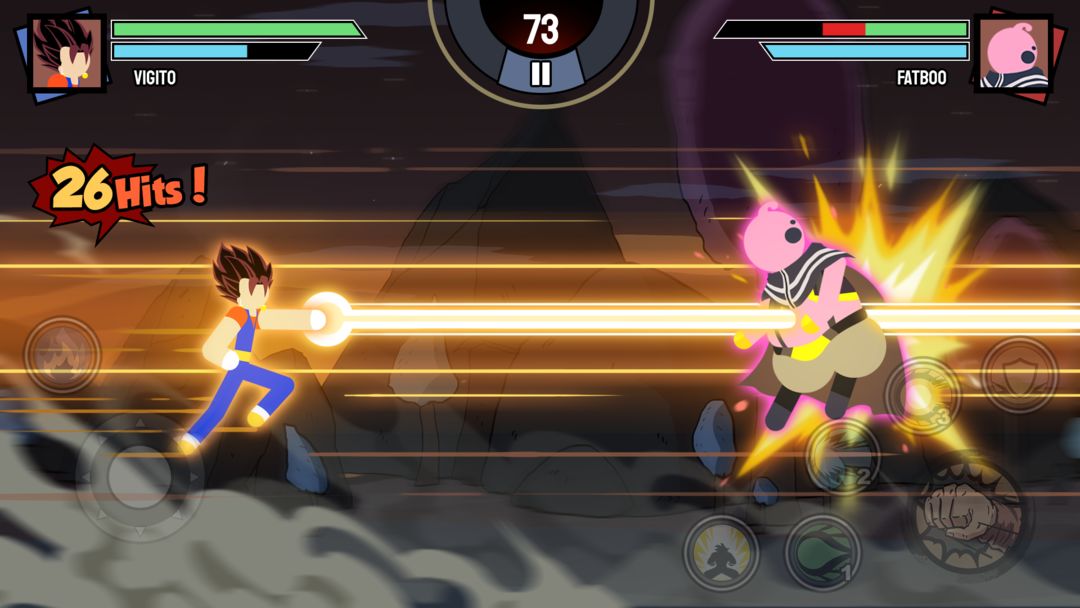 Screenshot of Stickman Warriors