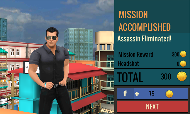 Ảnh chụp màn hình Being SalMan:The Official Game