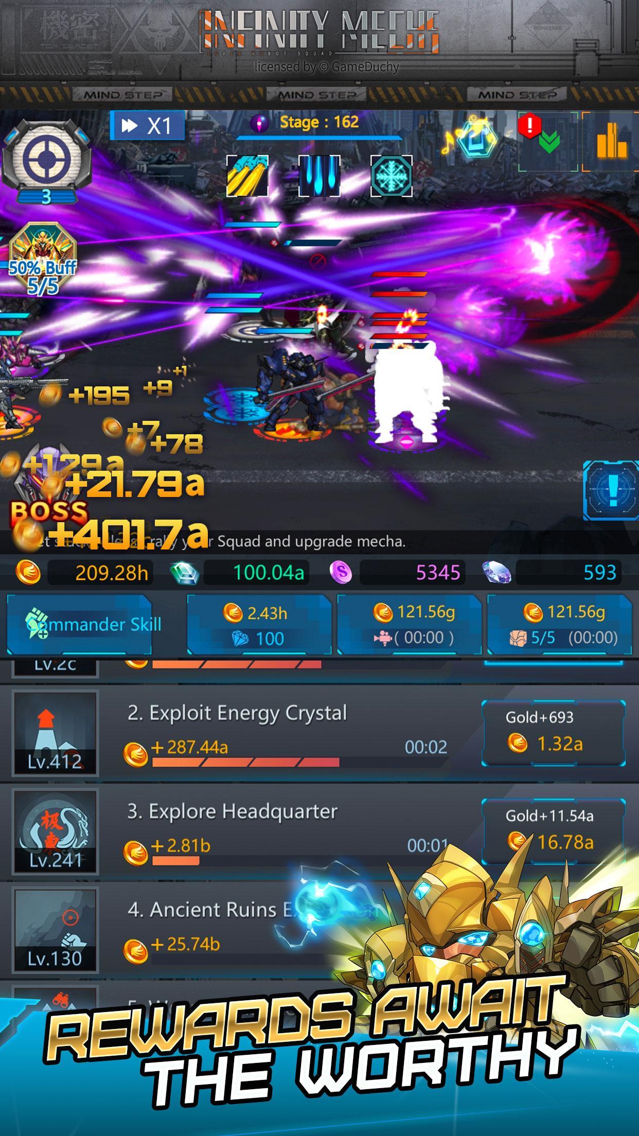 Infinity Mechs Game Screenshot