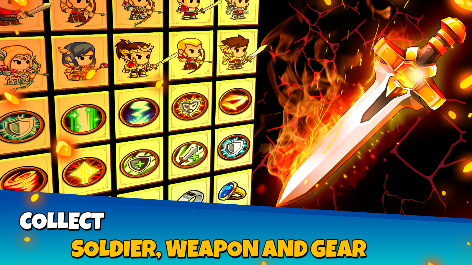 Pocket Army: Royale Knight Crusher Game Screenshot