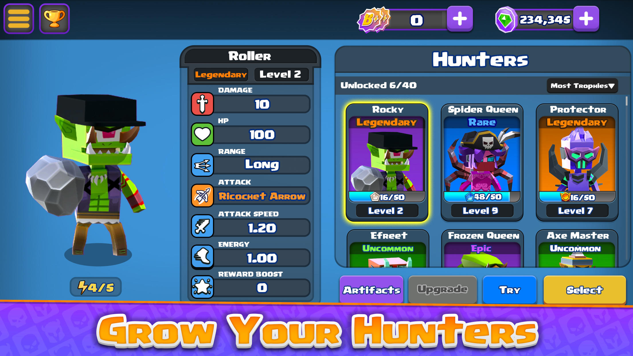 Screenshot of Hunters On-Chain