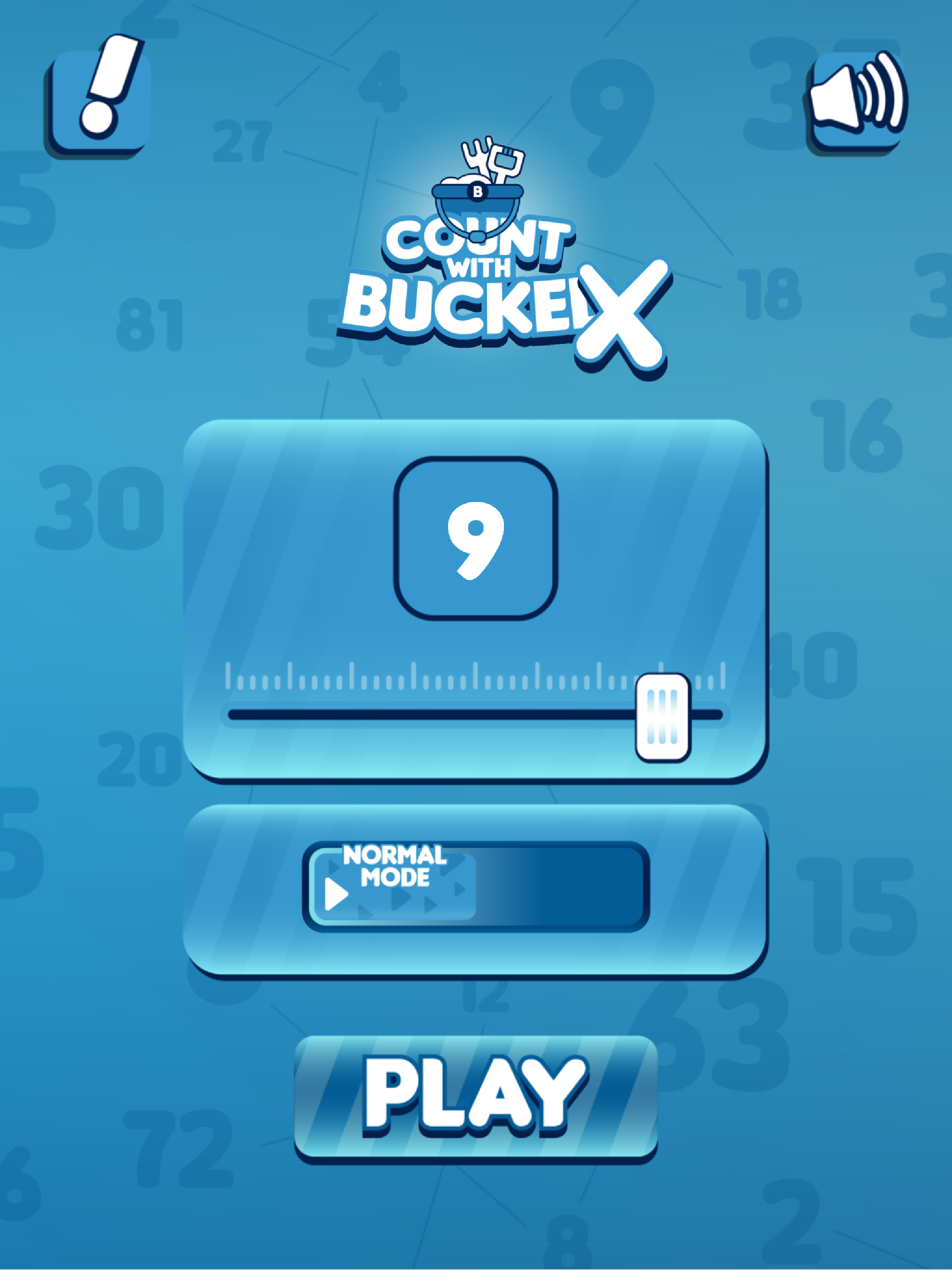 Count With Bucked X Game Screenshot