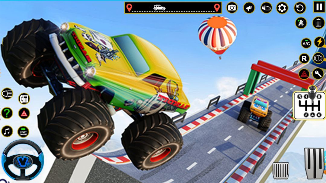 Jogo de caminhão acrobático de caminhão monstro versão móvel andróide iOS  apk baixar gratuitamente-TapTap