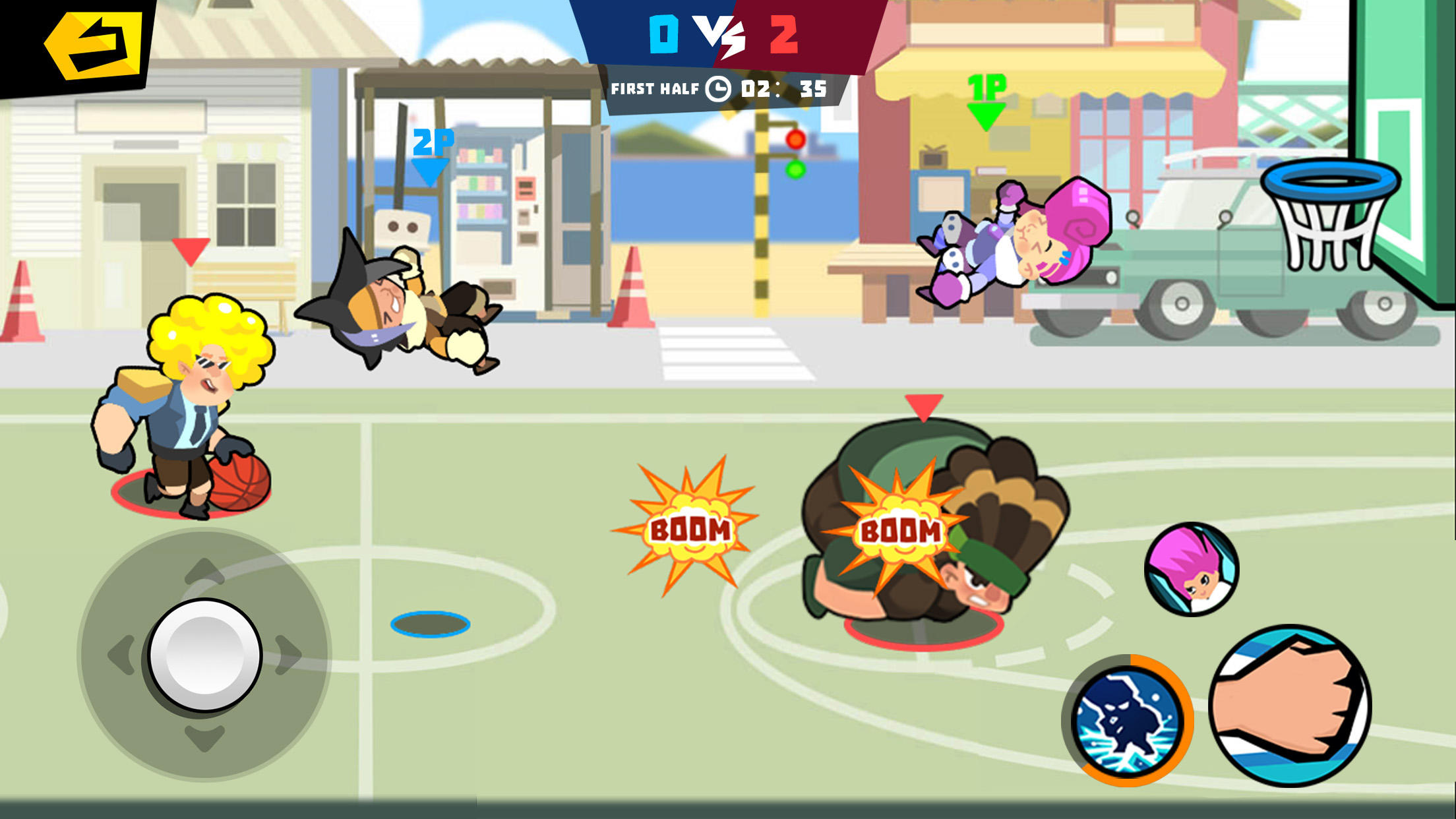 Screenshot 8 of Combat Basketball- Sharp War 