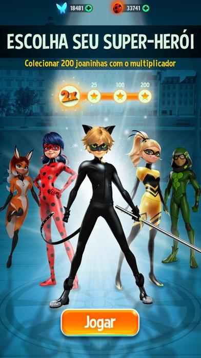 Captura de Tela do Jogo Miraculous Ladybug & Gato Noir