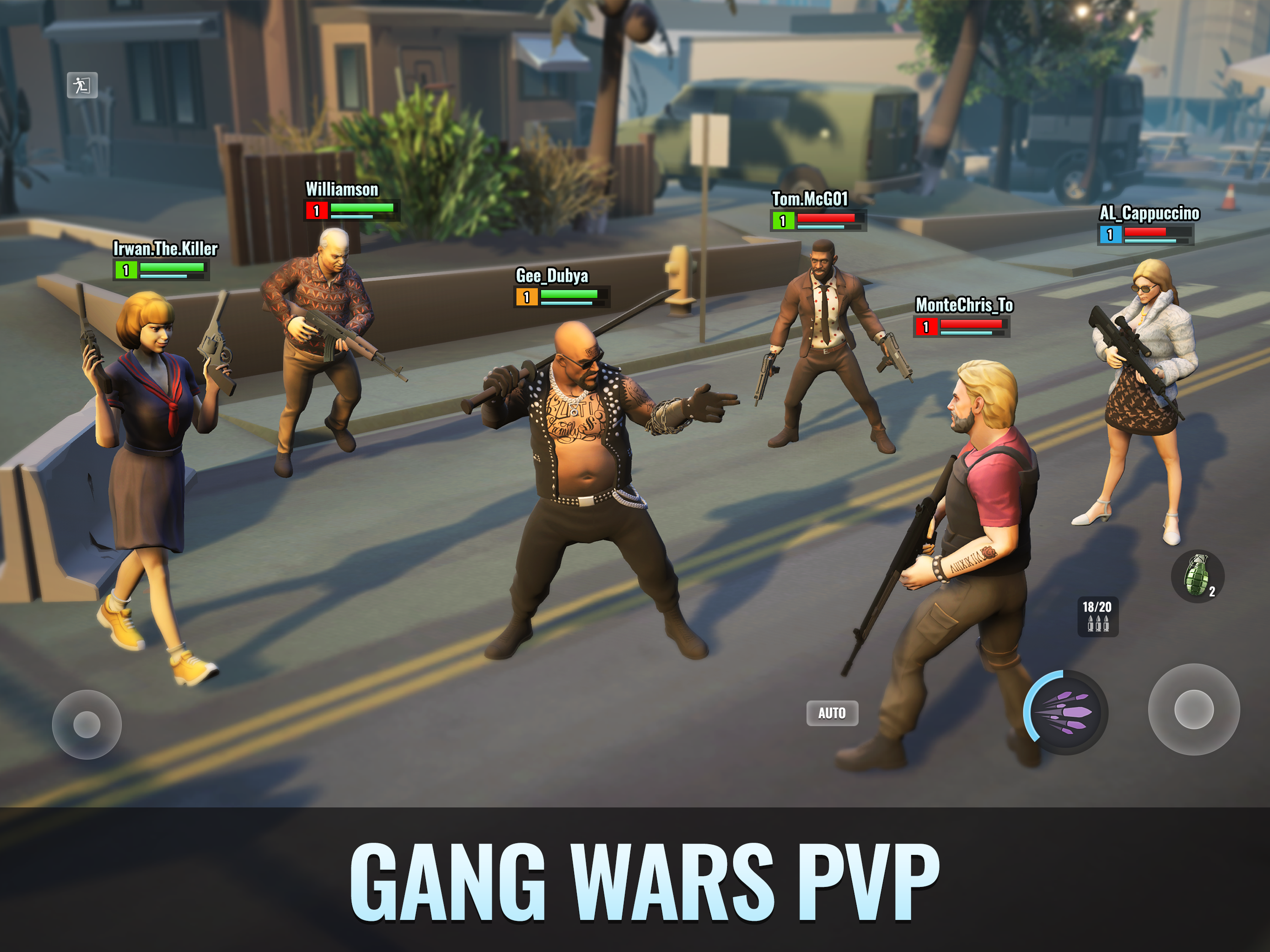 Kingpin Underworld - RPG Games Game Screenshot