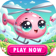 Permainan Helikopter Merah Muda