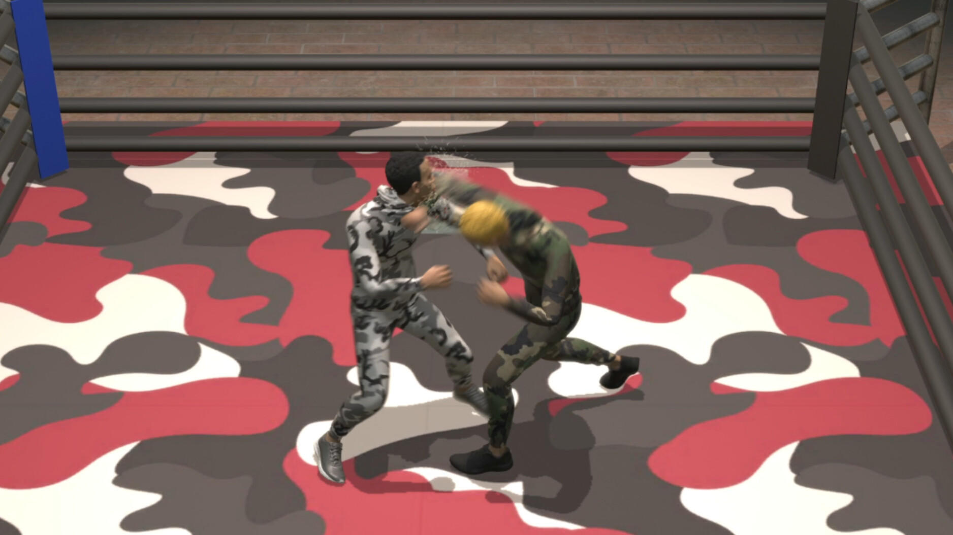 Screenshot of Bloody Knuckles Street Boxing