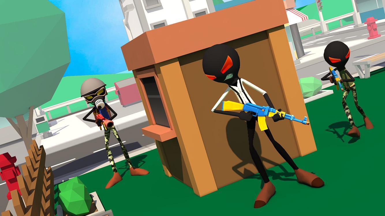 Captura de Tela do Jogo Stickman Battle Royale : Grand War