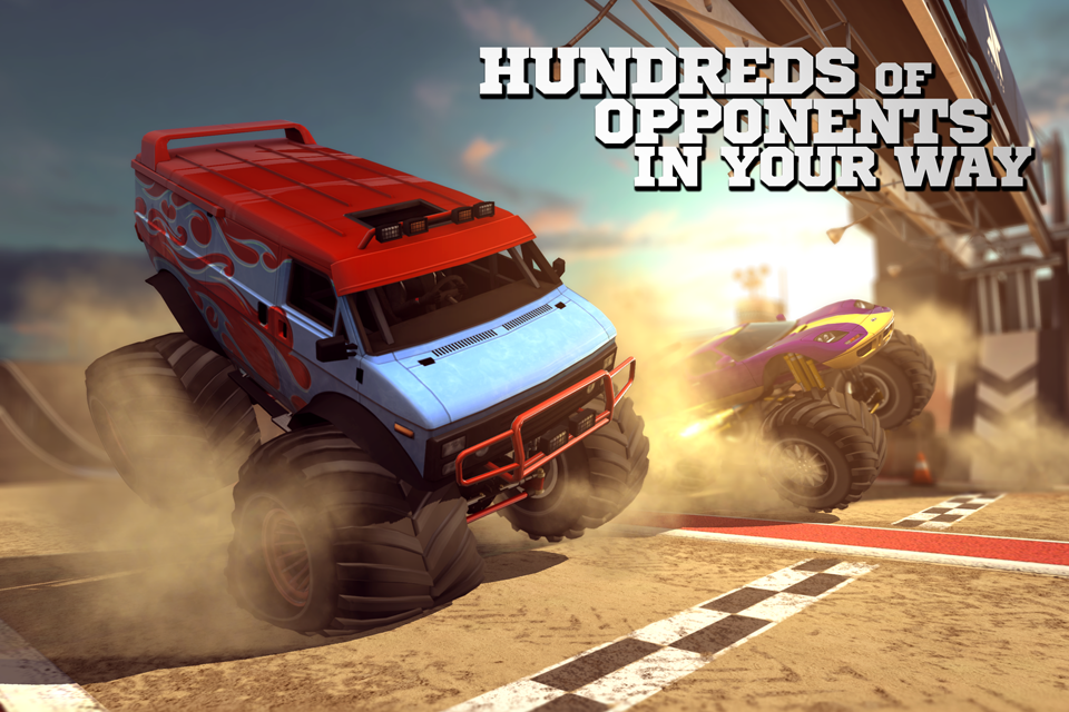 MMX Racing Game Screenshot