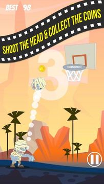 Zombie Ball ゲームのスクリーンショット