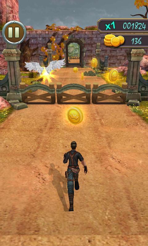 Temple Castle Run Game Screenshot