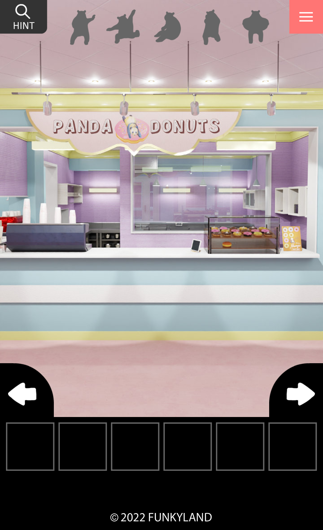 Escape the Panda Donuts Game Screenshot