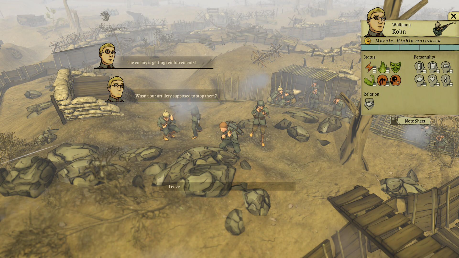 All Quiet in the Trenches Game Screenshot