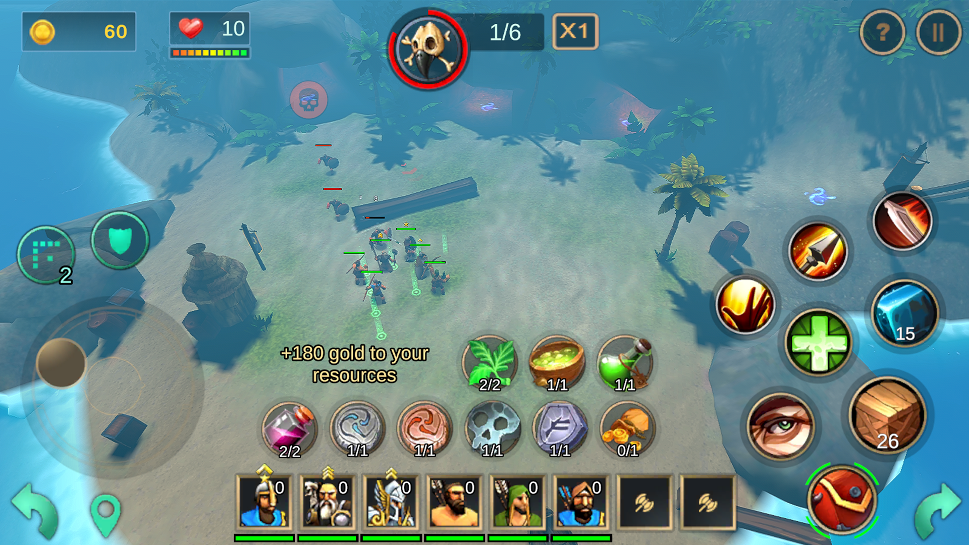 King's Knights Rush Game Screenshot