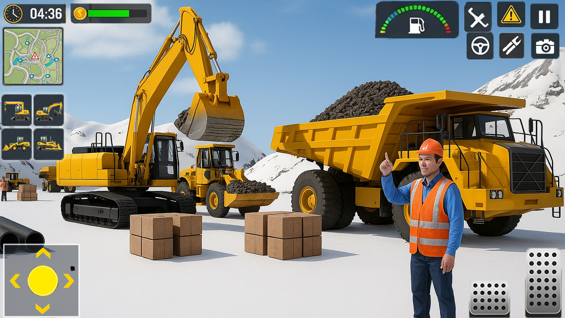 3D Construction Simulator City Game Screenshot