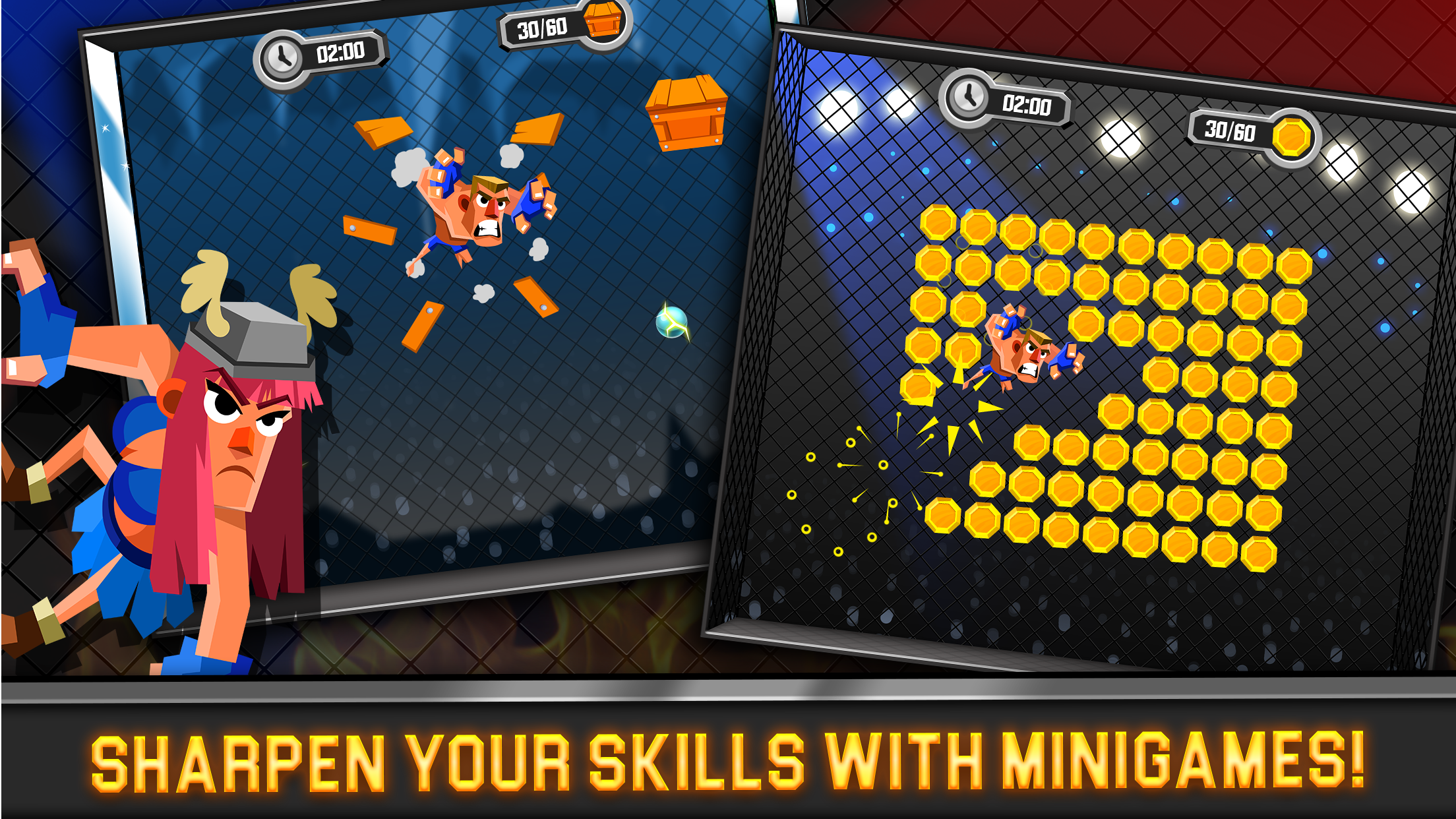 Cuplikan Layar Game UFB 3: MMA Fighting Game