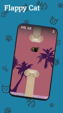 Bouncing Cats Game Screenshot