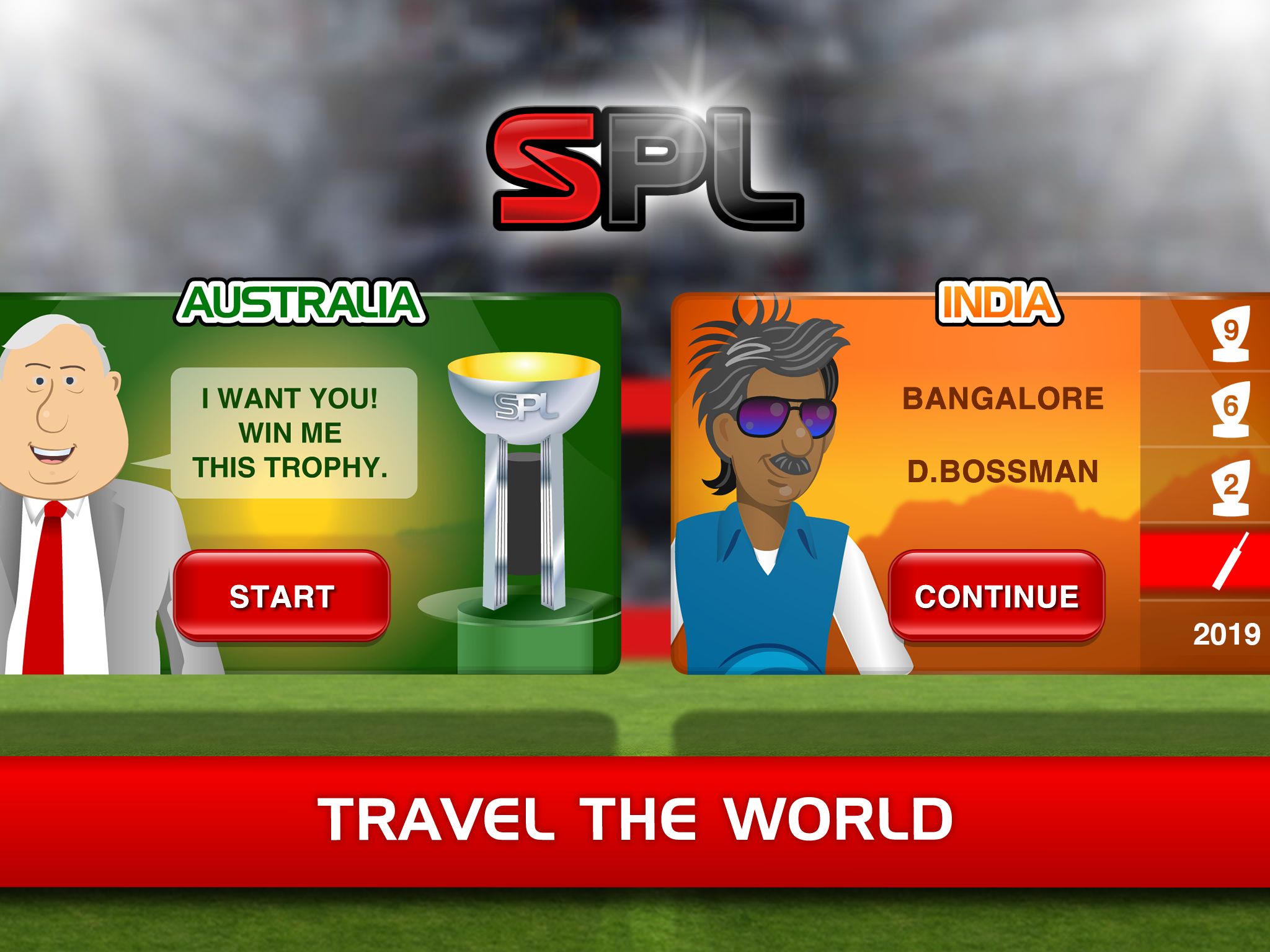Stick Cricket Premier League Game Screenshot