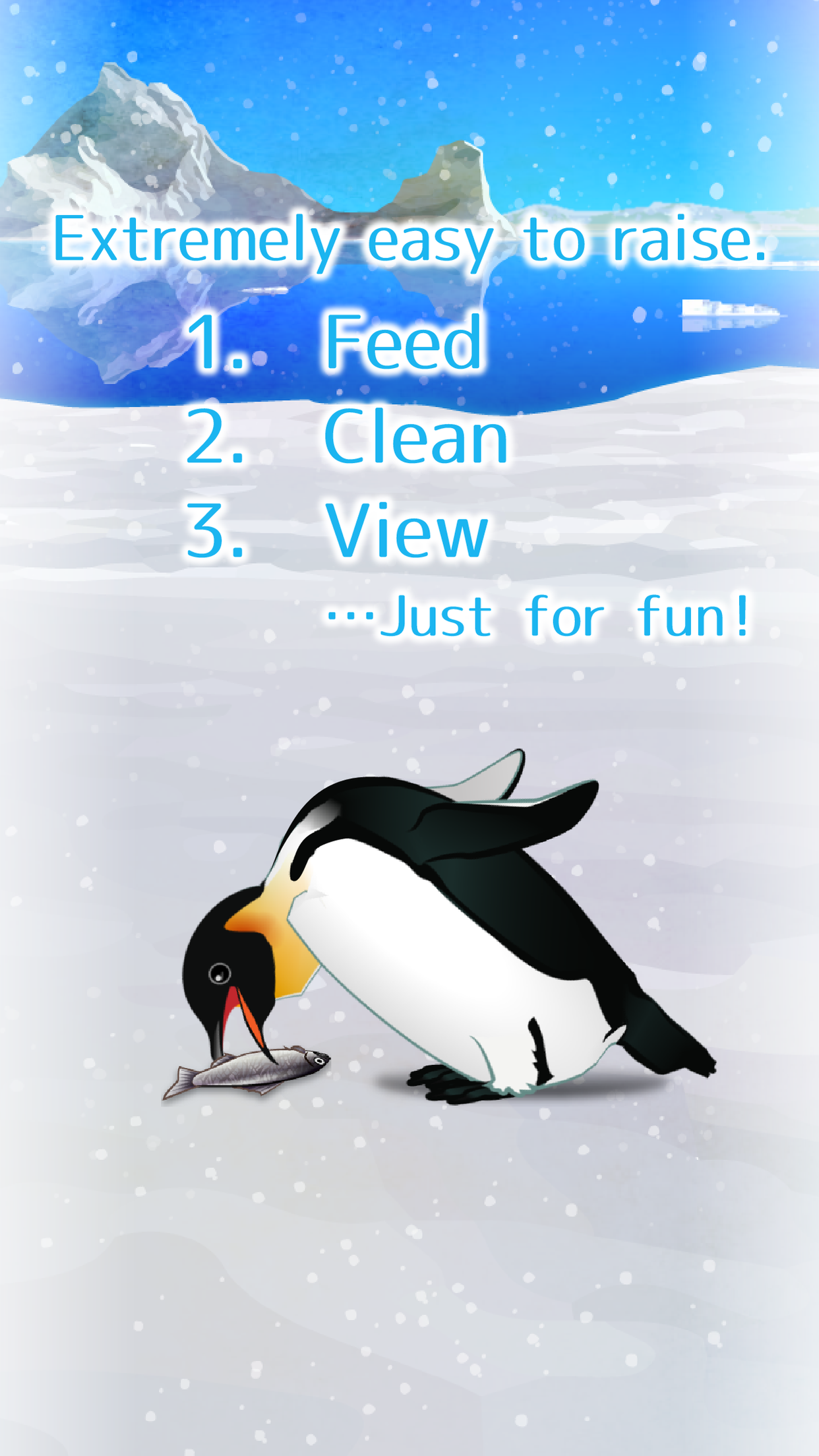 Penguin Pet Game Screenshot