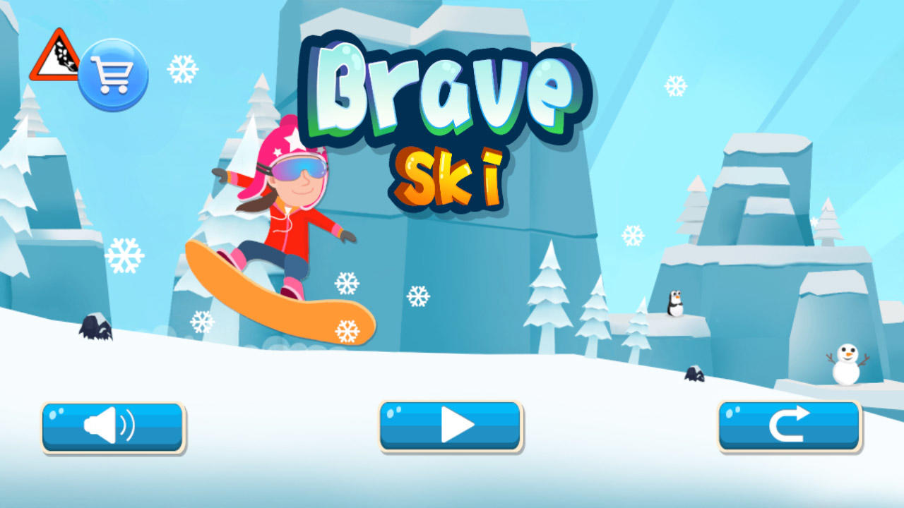 Brave Ski 遊戲截圖