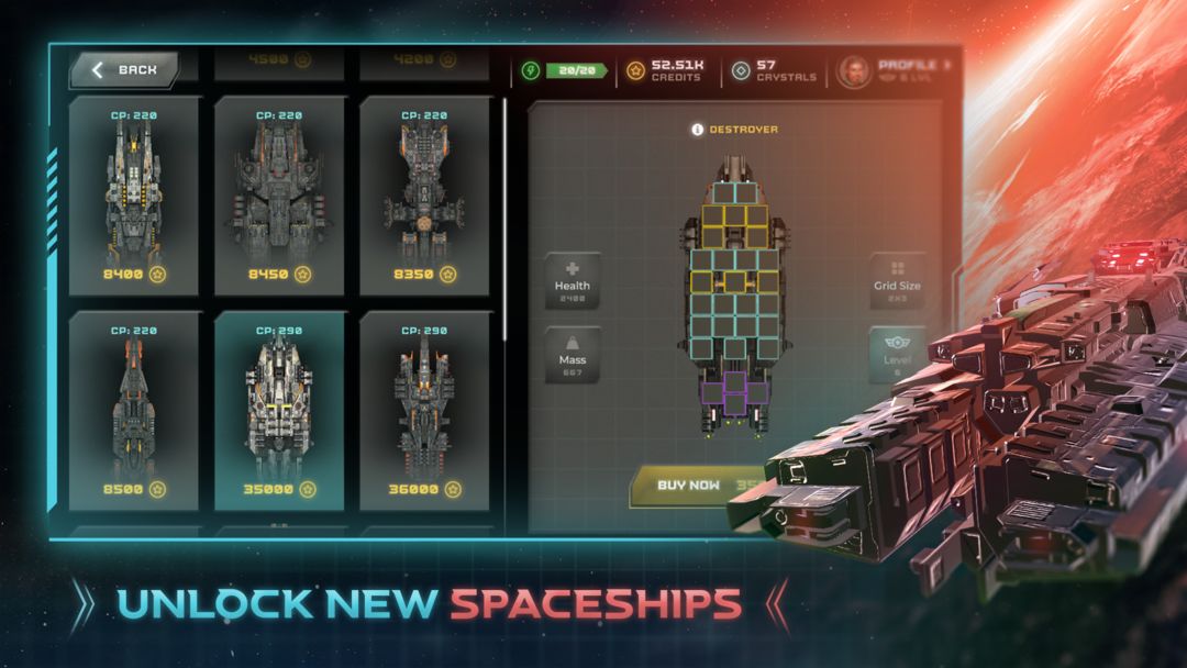 Galaxy Arena Space Battles screenshot game