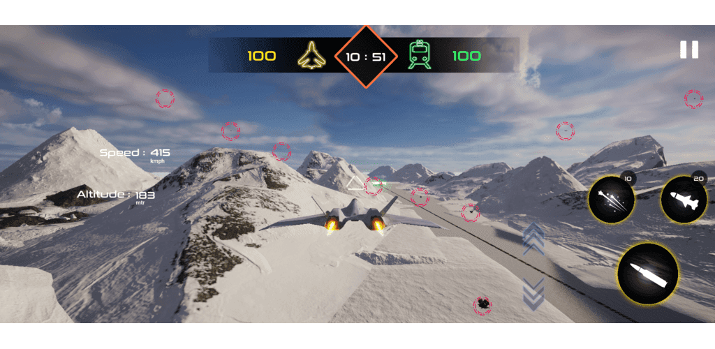 Banner of Juegos de aviones de combate | Desabajo 1.0.9