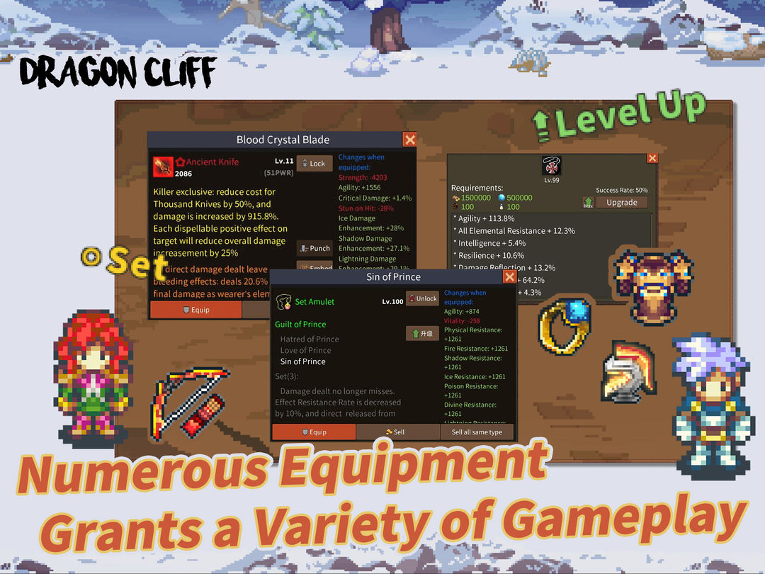 Screenshot of Dragon Cliff