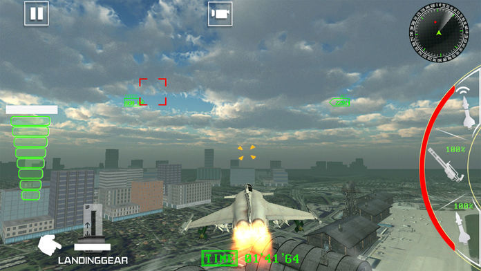 Real Air Force Jet Fighter 3D 게임 스크린 샷