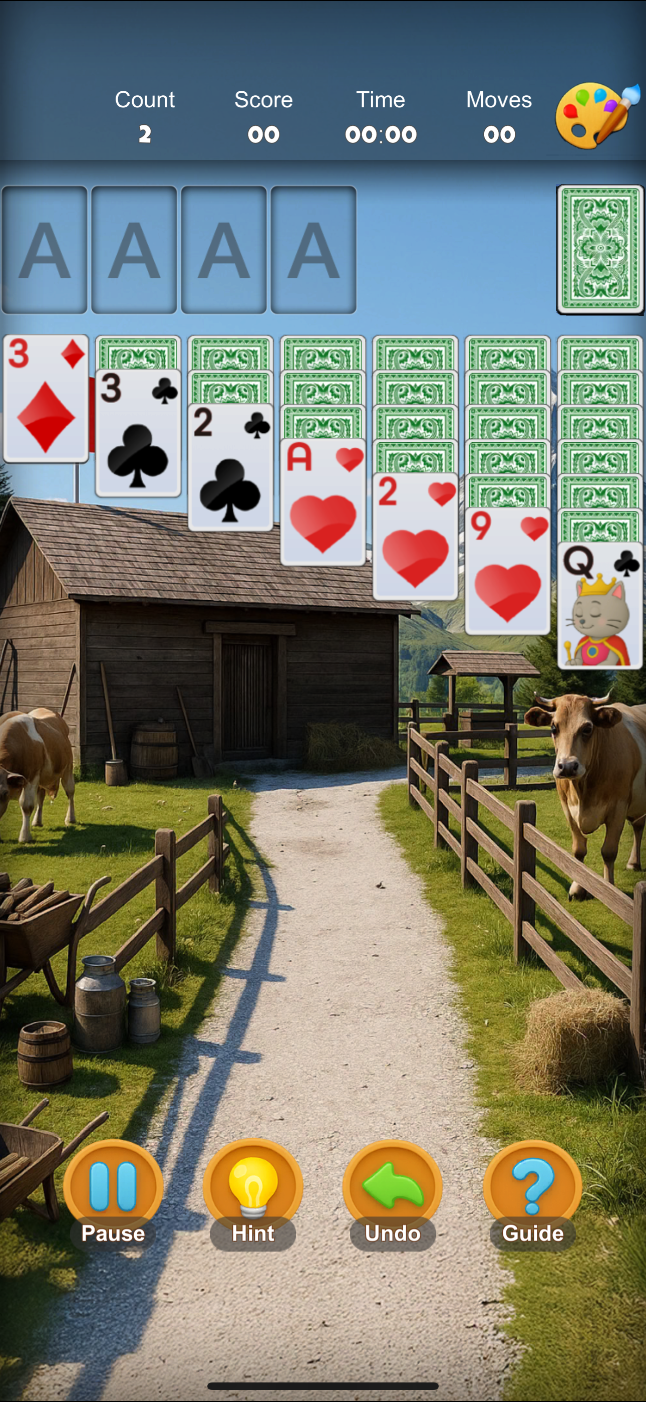 Solitaire Home Game Screenshot