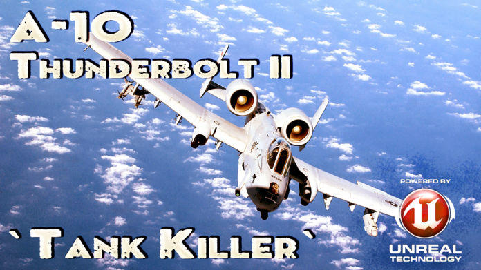 Screenshot 1 of A-10 Thunderbolt - 탱크 킬러. 전투 건쉽 비행 시뮬레이터 