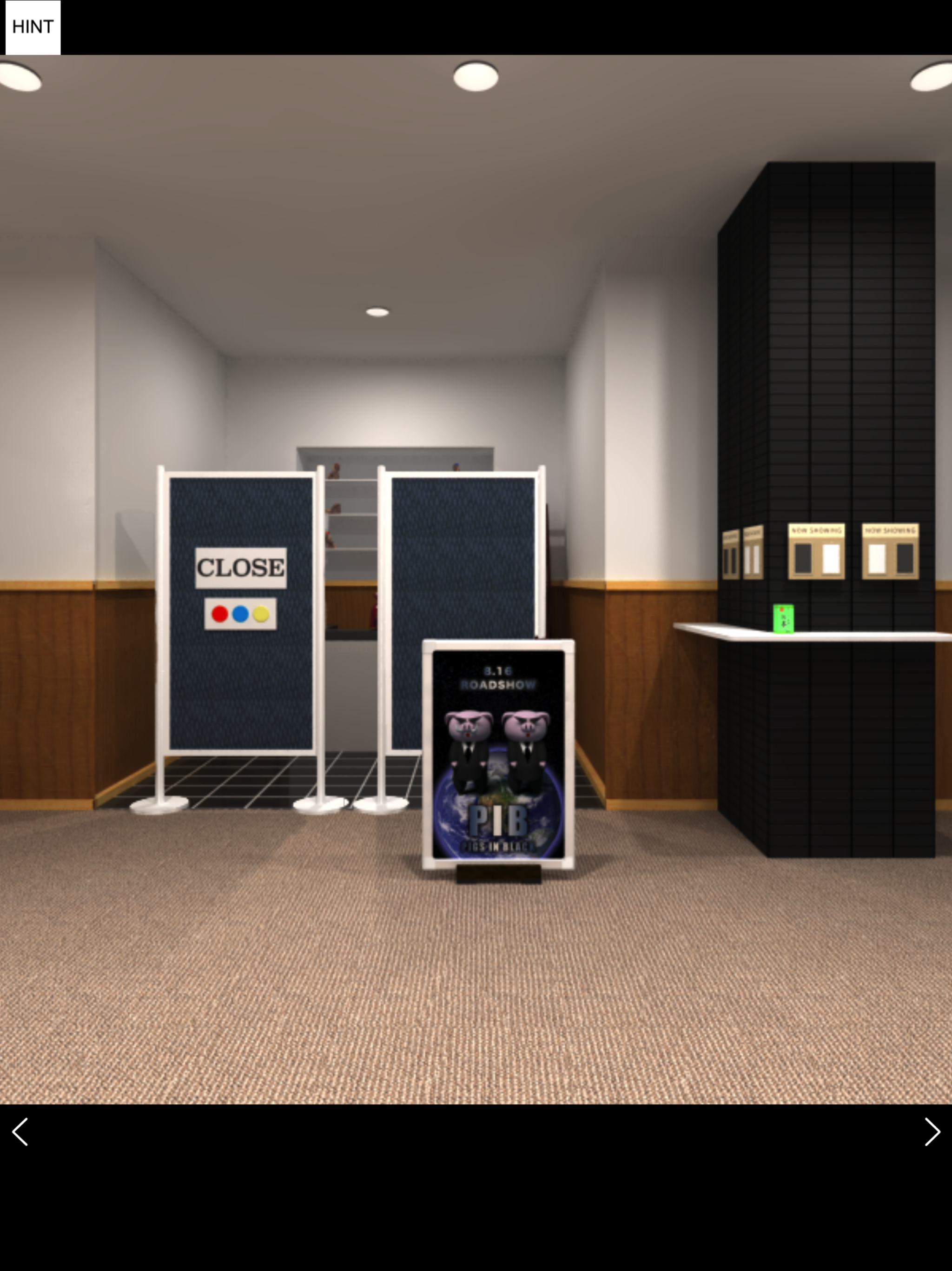 Escape Game - Theater Game Screenshot