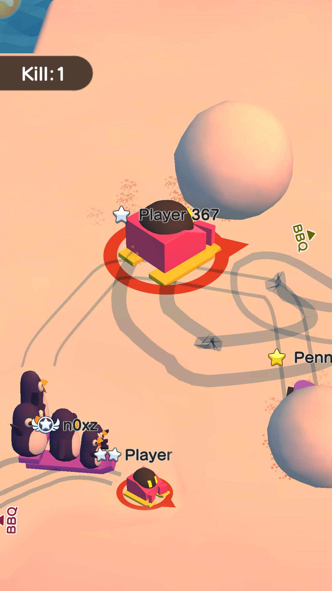 雪球大乱斗 ゲームのスクリーンショット