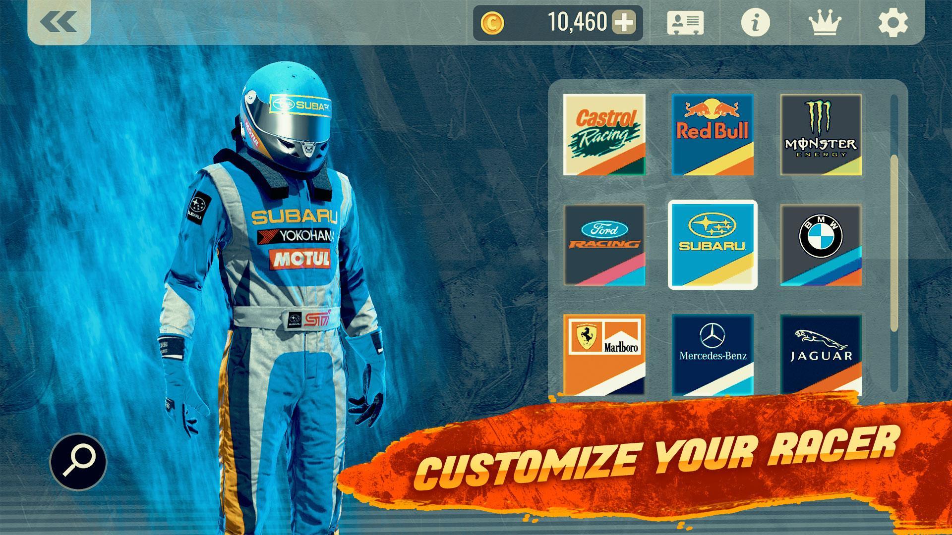 Sport Racing Game Screenshot