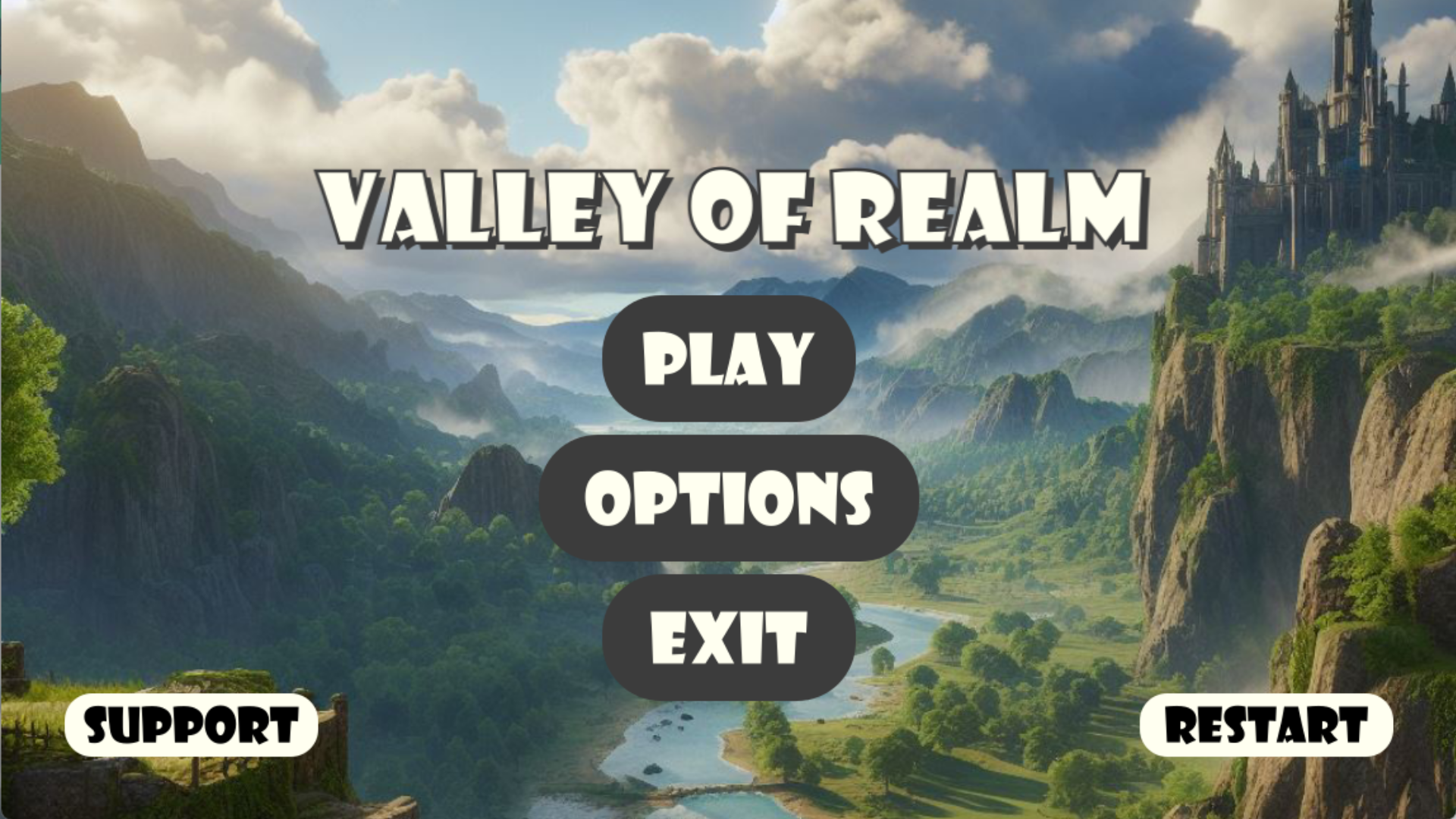 Cuplikan Layar Game Valley Of Realm