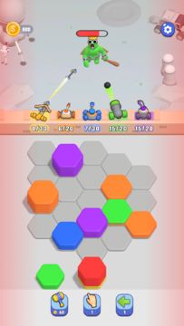 Hexa Defence Game Screenshot