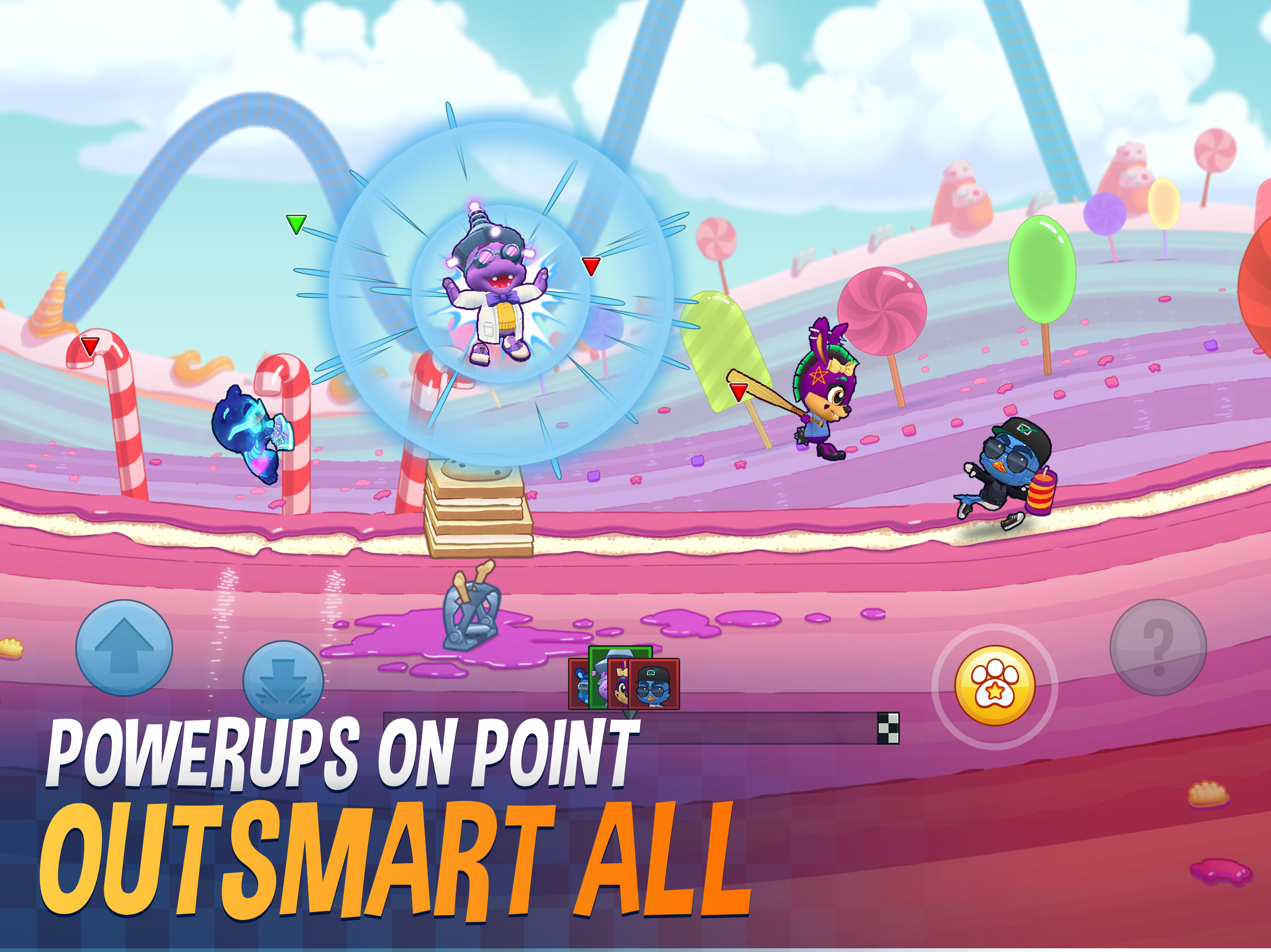 Screenshot of Fun Run 4 - Multiplayer Games