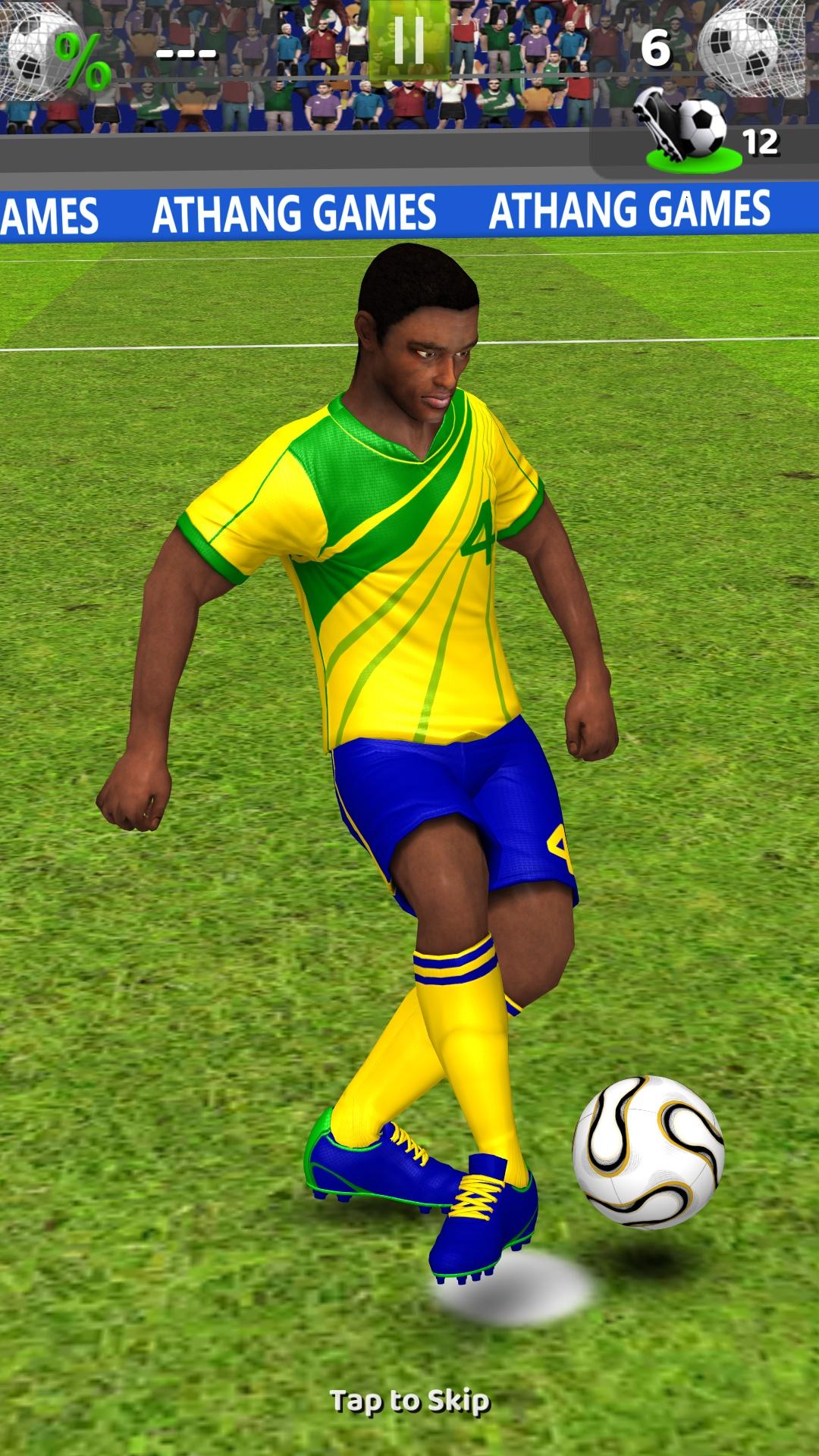 Screenshot of Soccer Game On