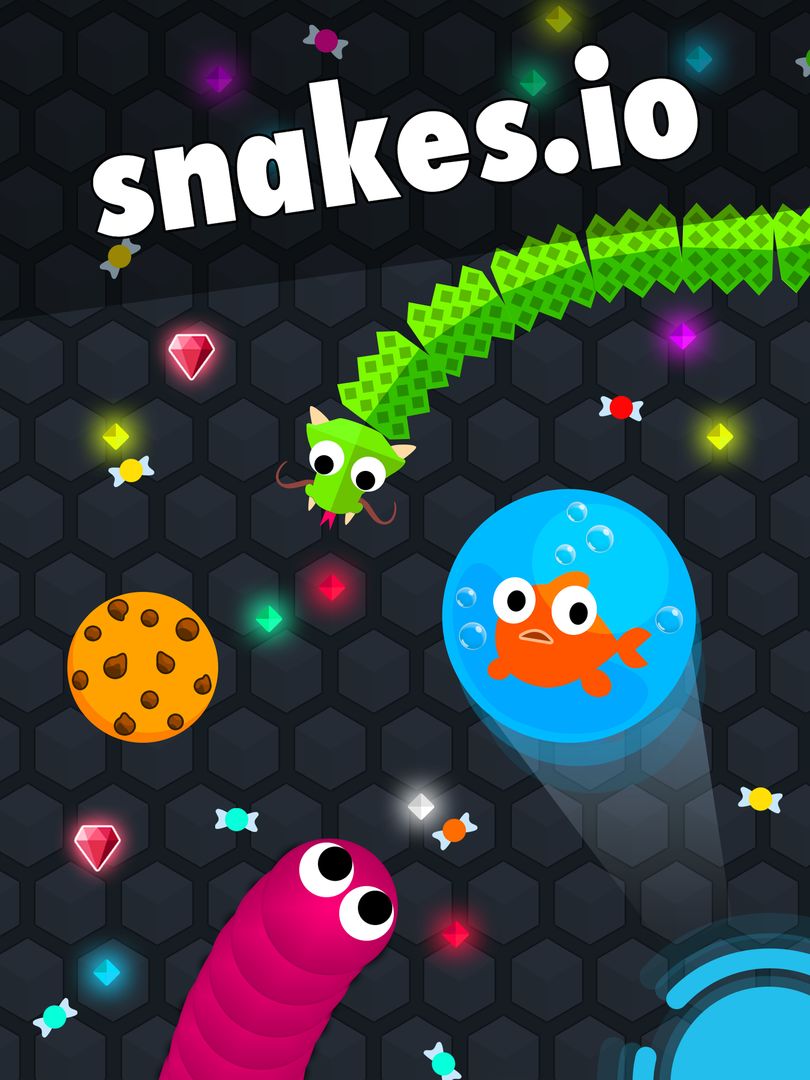 Screenshot of snakes.io