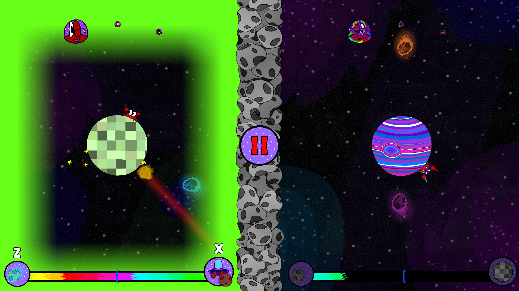 Space Crab VS screenshot game