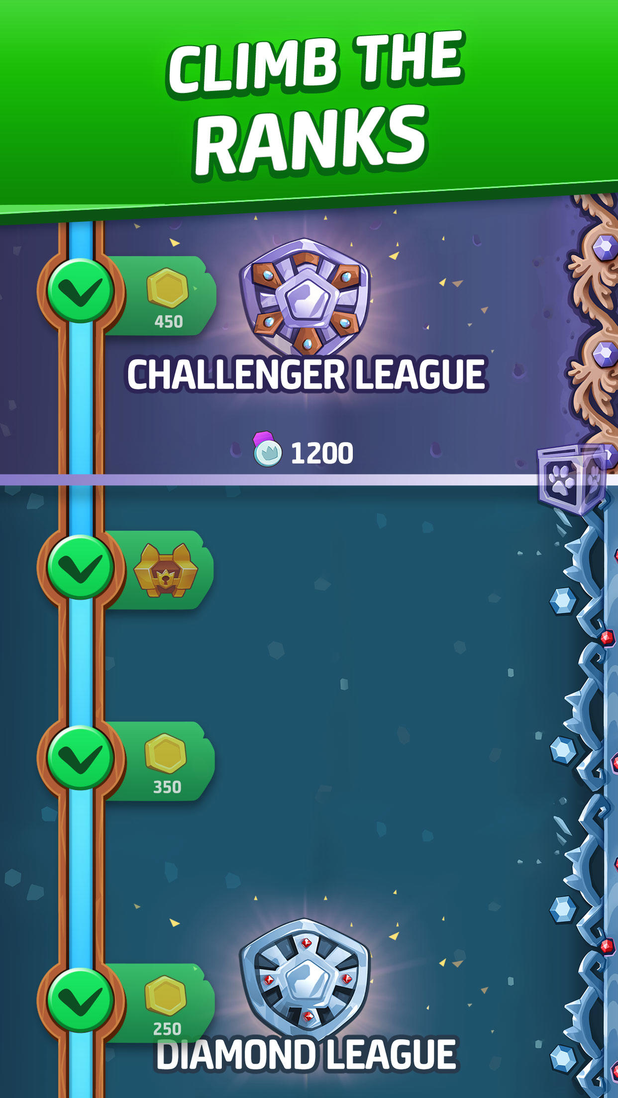 Cat Force - PvP Match 3 Game Game Screenshot