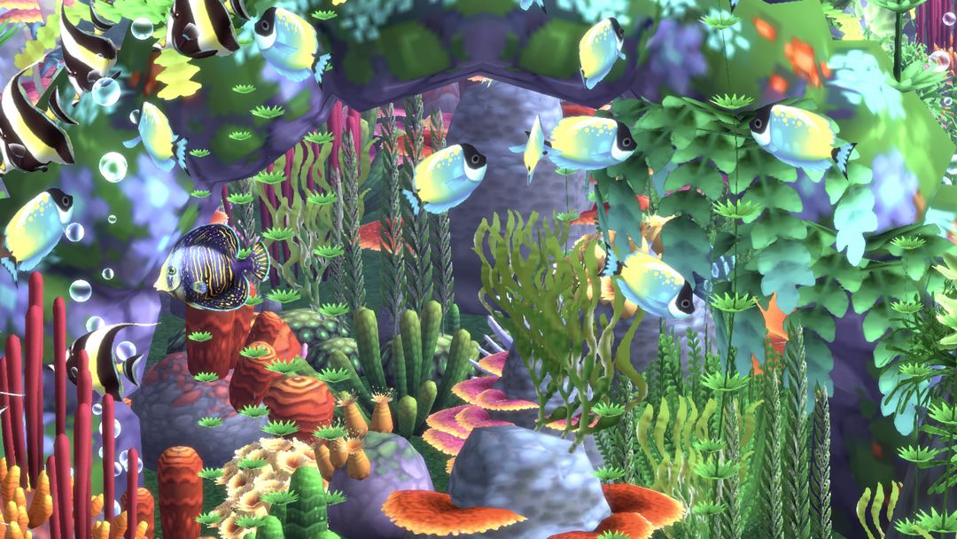 HealingAqua - My Aquarium ภาพหน้าจอเกม
