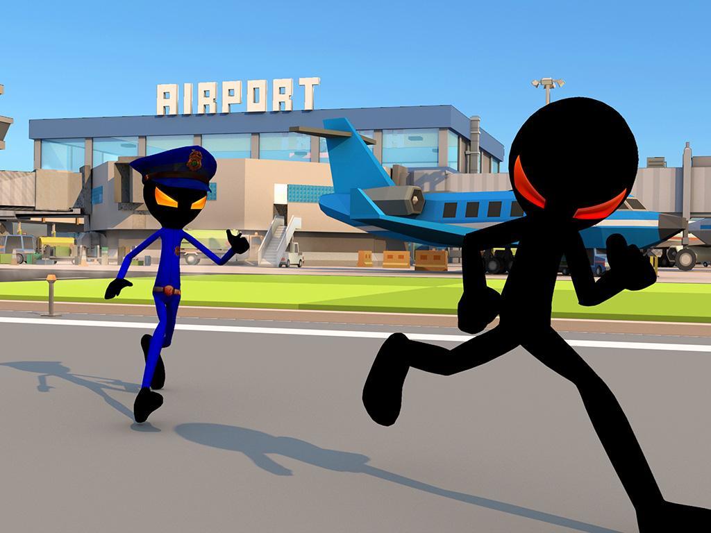 Super Shadow Airport Escape 3D Game Screenshot