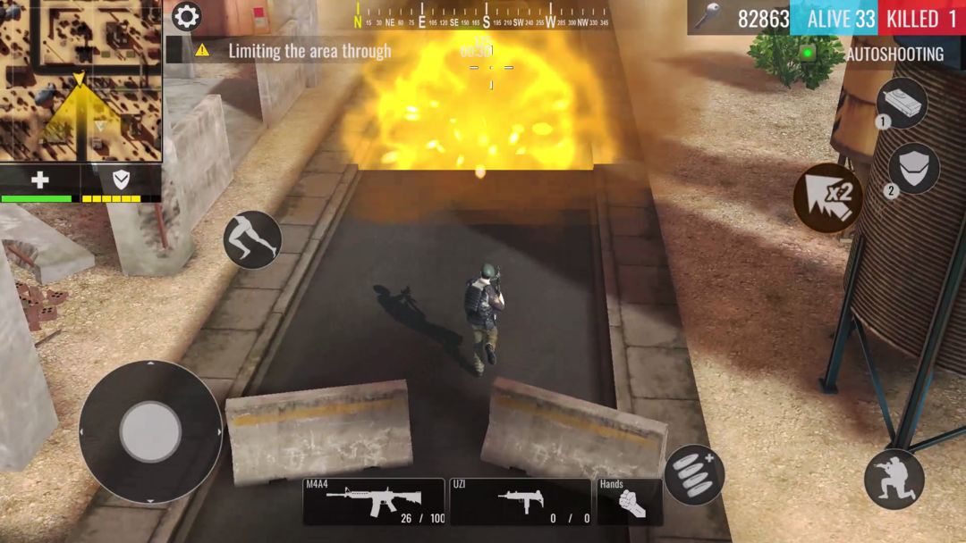 Survival War: Battle Royale screenshot game