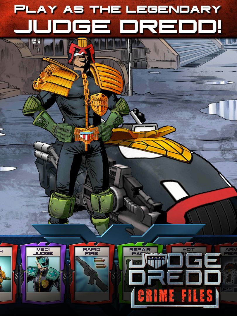 Judge Dredd: Crime Files screenshot game